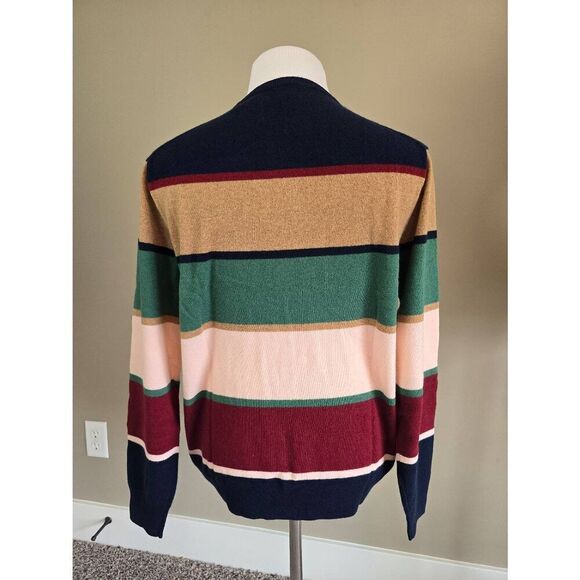 J. Crew Men's Cashmere Sweater Sz L New - Picture 2 of 6